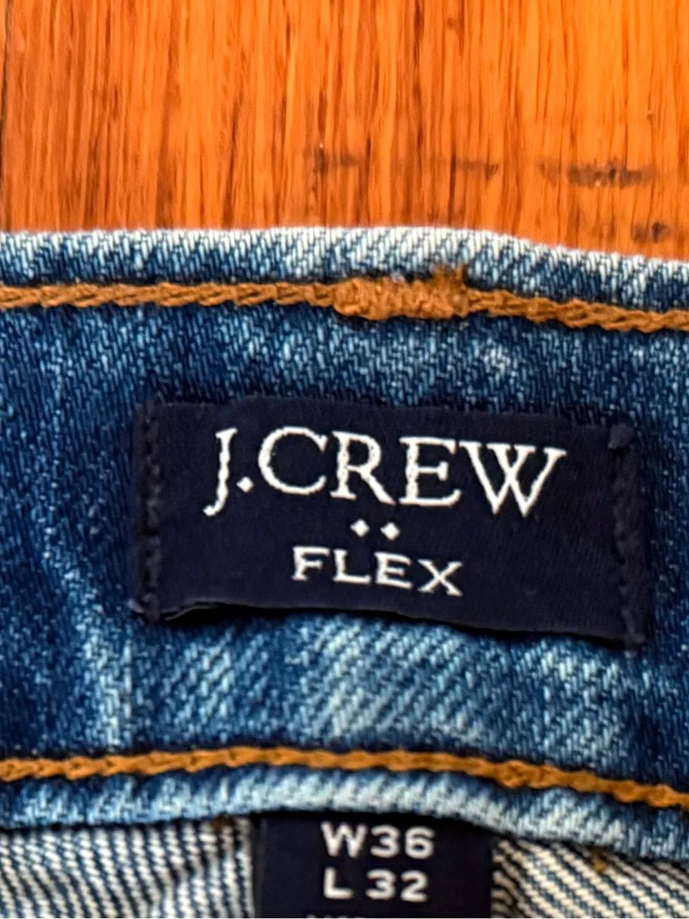 Jcrew’ Slimfit Light Faded Blue Jeans, Men’s 36x32